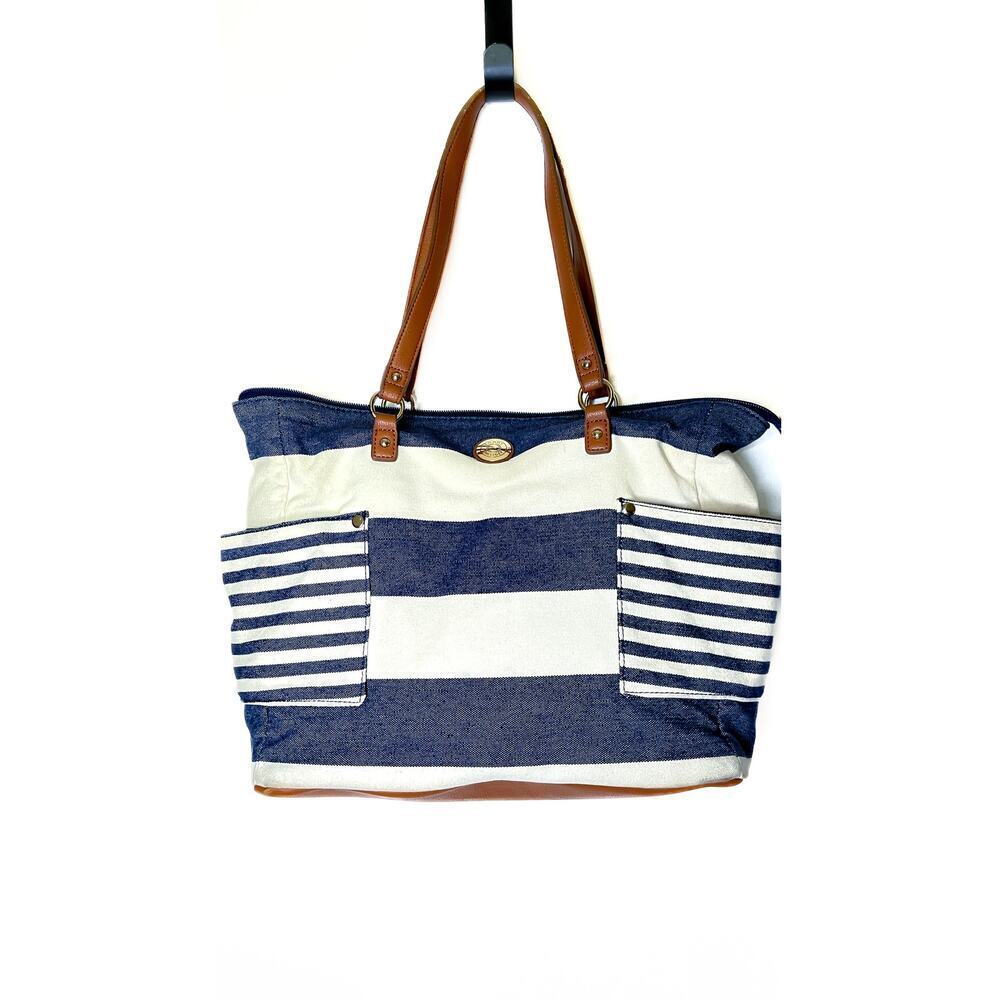 Tommy Hilfiger Striped Nautical Tote Bag